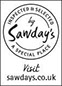 Sawdays Accreditation Badge Black And White
